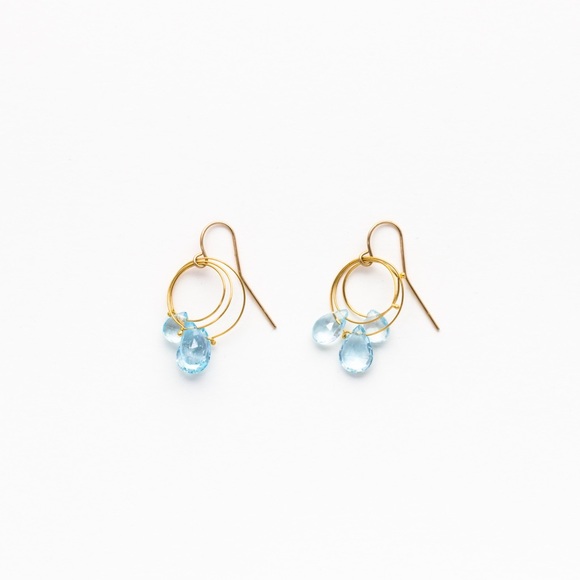 Misha Jewelry - Misha - Three Drop Earrings